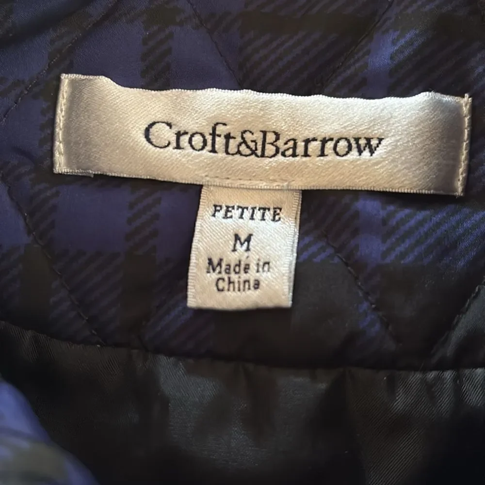 Croft & Barrow Quilted Poly Filled Vest